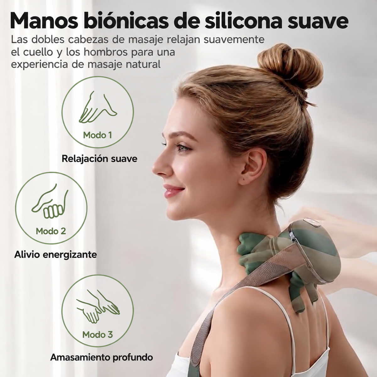 Masajeador Cuello y Espalda 4D